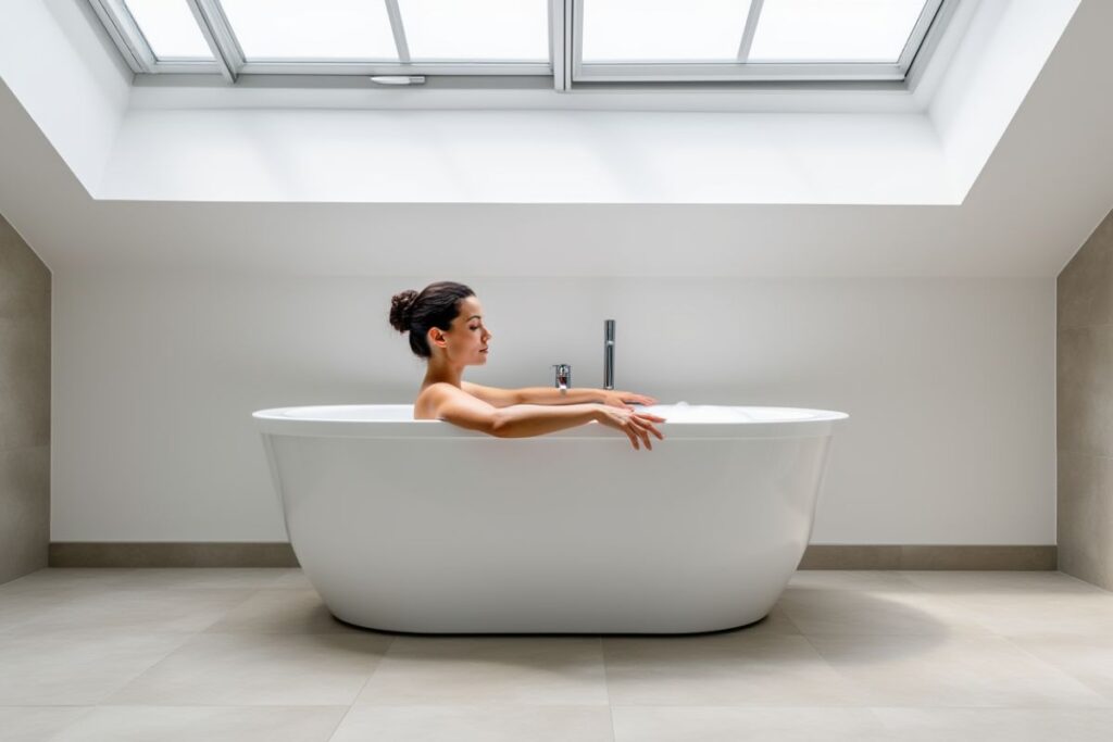 ARIEL Platinum AM128JDCLZ Bathtub