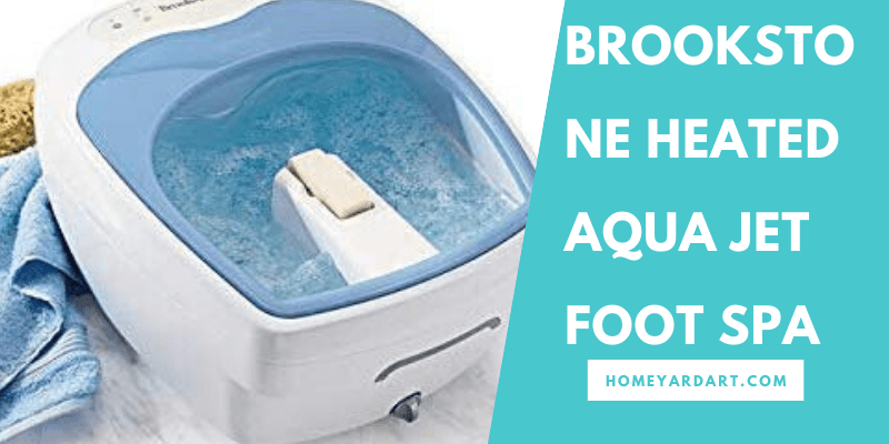 Brookstone Heated Aqua-Jet Foot Spa review
