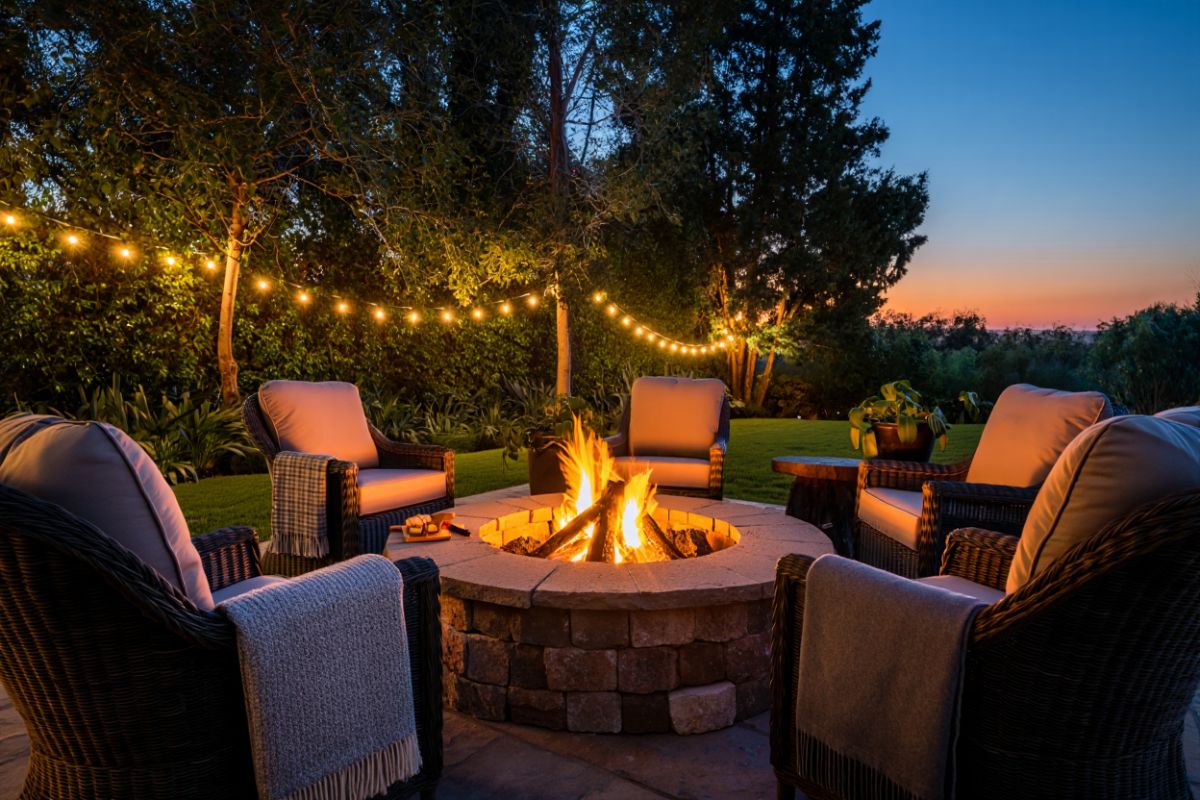 how to build a backyard fire pit